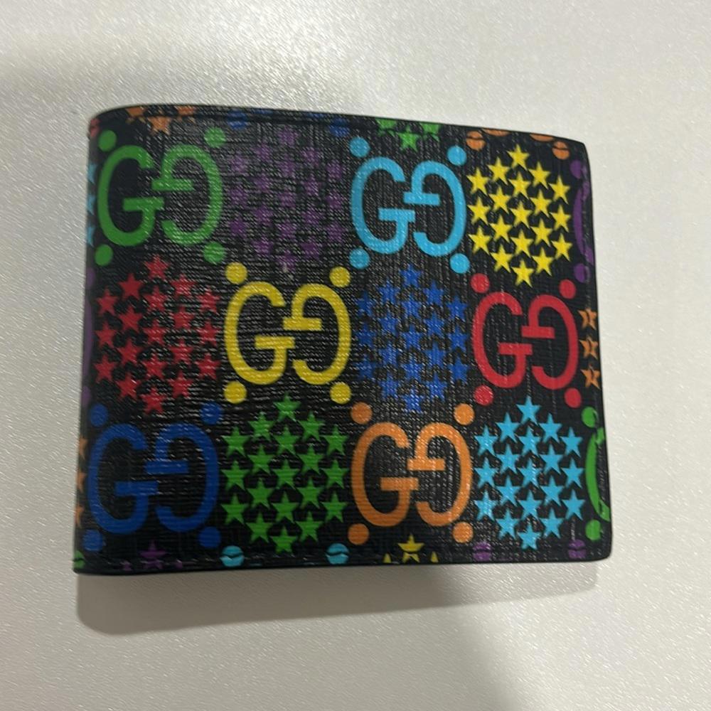 Men Gucci Psychedelic Collection Wallet - Picture 3 of 8
